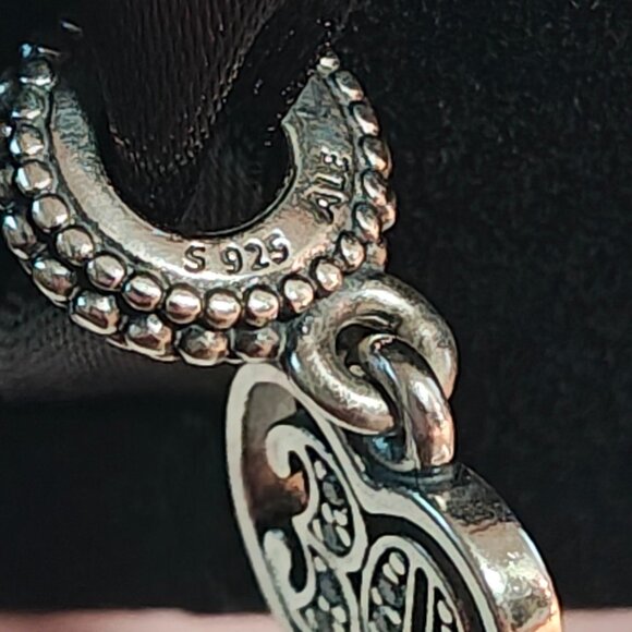Authentic Pandora 30 Years of Love Number Dangle Charm - 791287CZ - Picture 5 of 8